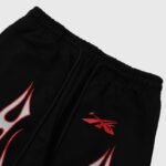 Hellstar Sports Future Flame Tracksuit Black - Image 7