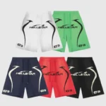 Hellstar Warm Up Shorts 'White' - Image 3