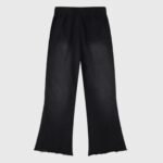 Hellstar Flame Flare Sweatpants Black - Image 2