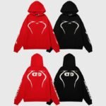 Hellstar Sports Pullover Hoodie Black - Image 3