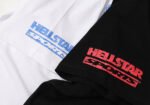Hellstar Beat Us! T-Shirt White/Blue - Image 5
