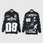 Hellstar Studios 08 Graphic Long Sleeve Shirt 'Black' - Image 11
