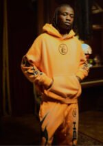 Hellstar Fire Orange Dye Hoodie - Image 10