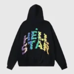 Hellstar Gradient Stars Hoodie 'Black' - Image 2