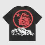 Hellstar Skull Washed T - Shirt Black - Image 2