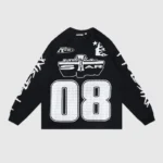 Hellstar Studios 08 Graphic Long Sleeve Shirt 'Black'