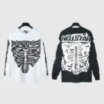 Hellstar Skeleton Long Sleeve Shirt 'Black' - Image 10
