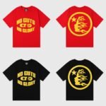 Hellstar No Guts No Glory T-Shirt Red - Image 4