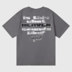Hellstar Studios Rage T-Shirt Dark Gray - Image 2