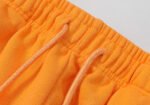 Hellstar Fire Orange Closed Elastic Bottom Sweatpants - Image 13