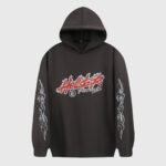 Hellstar Studios Records Hoodie Jet Black