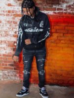 Hellstar Racer Hooded Vintage Black - Image 14